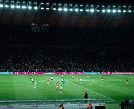 Die Deutsche Nationalmannschaft spielte im Olympiastadion gegen die Türkei.