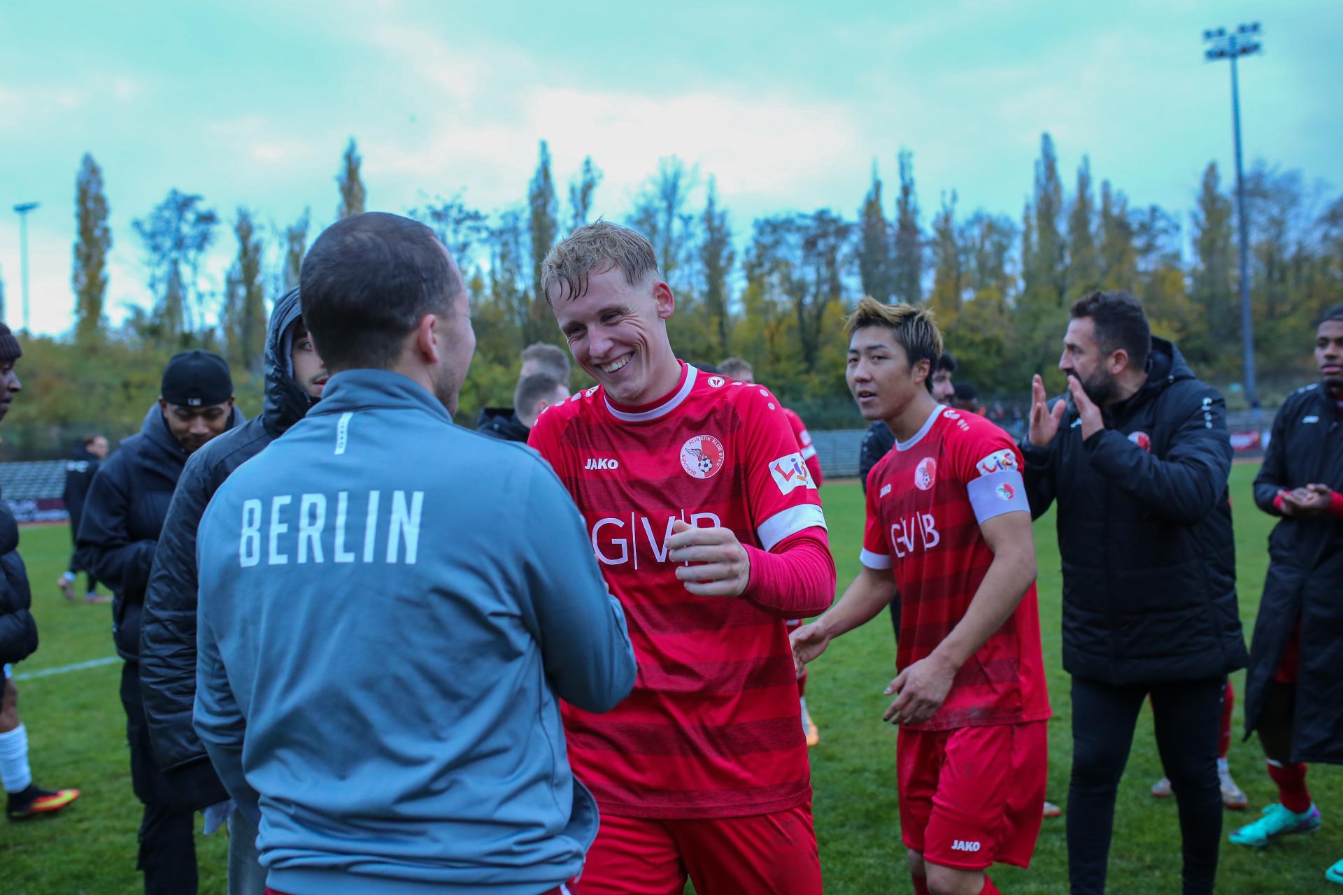 BAK-Siegtorschütze Oliver Schindler nach Abpfiff